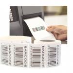 Private Printed Barcode Labels Adhesive TVS Paper Barcode Label for sale