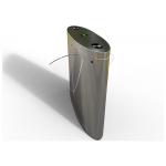 RS485 304 Stainless Steel Facial Recognition Flap Gate Barrier