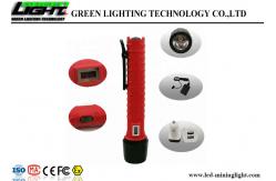 China Low Battery Indication Explosion Proof Torch Light , Rechargeable Torch Light supplier
