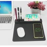 Reusable Ultraportable Wireless Charging Mouse Pad Nonslip For PC
