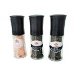Adjustable And Refillable Glass Grinders Sustainable And Durable For Your Seasonings for sale