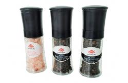 China Adjustable And Refillable Glass Grinders Sustainable And Durable For Your Seasonings supplier