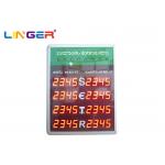 Georgia Language Led Exchange Rate Display Panel Board With Large Digit for sale