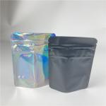 Hologram Plastic Pouches Packaging Stand Up Zipper Bag Childproof for sale