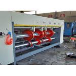 Auto Feeder Corrugated Cardboard Rotary Creaser Slotter Machine 80pcs/min for sale