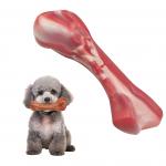 Eco Friendly Indestructible Dog Bone TPR Dog Bones For Aggressive Chewers for sale