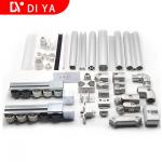 DYJ28-A01 OD28 Aluminum Lean Tube Profile Pipe Connecting Accessory industrial