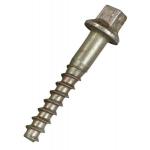Galvanized Timber Sleeper Screws Dia 2.5mm 8mm Aluminium Plastic Material for sale