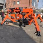 Mini Electric And Diesel Mobile Lifting Crawler Spider Crane 5T 8T Telescopic Boom