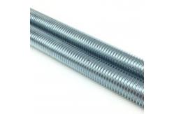 China OEM Customized M8 M10 M12*500mm 1000mm 2000mm 3000mm Galvanized Trapezoidal Threaded Rod supplier