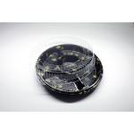 Disposable Plastic Tray Box, Round Sushi Tray, Take Away Food Tray for sale