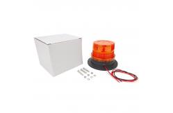China DC 10-110V LED Rotary Flashing Strobe Warning Light Flashing Beacon Light supplier