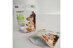 China CBD Weed Stand Up Gravure Printing Plastic Pouches Packaging supplier