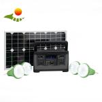 ABS OEM Portable Solar Panel Kit With Battery And Inverter for sale