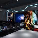 Indoor Immersive Viewing Cinema 7d Orbit Cinema Interactive Projection for sale