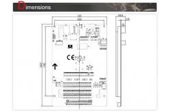 China 6 Inch Elevator LCD Display Boards with Marvelous Look 130 x 75mm supplier