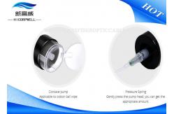 China Transparent Fiber Testing Tools Pump Leak Proof Alcohol Bottle 8 Oz Round supplier