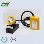 Explosion Proof Security LED Mining Headlamp 1w 6.6ah Battery Operated Led Miner Light for sale
