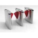 Fingerprint Access Control Flap Barrier Gate Face Recogniton For Ticket Management System for sale