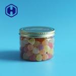 Custom 260ml Plastic Cosmetic Jar Transparent PET Boby Butter Packaging Containers for sale