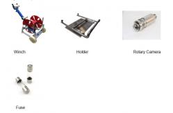 China 360 Degree Deep Rotation Water Well Inspection Camera Waterproof / Weatherproof supplier