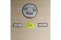 China High 3D Frequency Press TPU Label Embossed Garment Private Patch For Jacket supplier