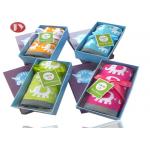 Cartoon Elephant Warm Baby Blanket Knitted Baby Swaddle Gift Box Package for sale