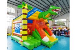 China Mini Dinosaur Bouncer Inflatable Bounce House With Slide supplier