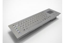 China FCC PS/2 SUS304 Industrial Keyboard With Touchpad supplier