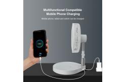 China 4 Speed Wind USB Rechargeable Fan Height Adjustable Oscillating Desktop Foldable Fan supplier