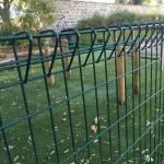 Roll Top Triangle Bending 3d Curved Fence Brc Welded Fence Sustainable for sale