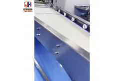 China Semi Finished Instant Food Shredded Pancake Layered Paratha Making Machine Fully Automatic supplier
