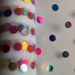 20D Organza Tulle Rolls Hand Wash Or Dry Clean Care Instructions Knitted And Stamp for sale