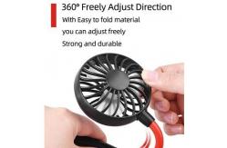 China Rechargeable Portable LED Hanging Neck Fan For Mountaineering supplier