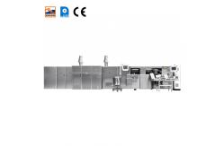 China PLC Controlled Deluxe Waffle Roll Production Line Fully Automatic supplier