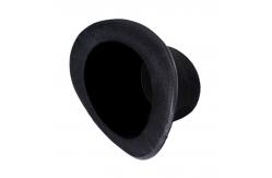 China Classic Hard Top Hat , 100% Pure Wool Steampunk Top Hat Plain Dyed Pattern supplier