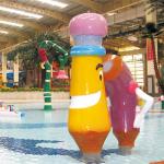 Customized Water Park Splash Pad OEM Garden Water Play Equipment for sale