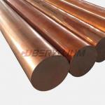 High Conductivity Copper Round Bars For Heat Sink Inserts In Steel Plastic Molds for sale