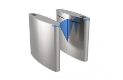 China 0.2 Second Flap Barrier Gate DC24V Automatic Reset Anti Clipping supplier