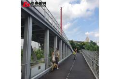 China High Efficiency Prefabricated Long-span Steel Structure Bridge Building supplier