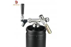 China 128oz Pressurized Mini Keg With 30PSI Adjustable Regulator supplier