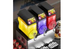 China Three Tank Ice R404A Granita Slush Machine High Speed supplier