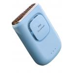 1200mAh Battery 5V Charging Voltage Type-C Charging 3 Modes Adjustable Portable Small Fan In Pink Or Blue for sale