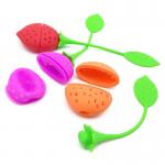 Lightweight Silicone Tea Strainer Infuser Multicolor Harmless