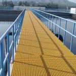 Extremely Durable FRP Pultruded Tube Used In Sewage Plant Weather Proof for sale
