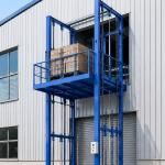 Wall Mounted Industrial Goods Lift Home Hydraulic Cargo Elevator for sale