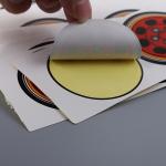 Permanent Printed Self Adhesive Labels Private Logo Glossy Lamination for sale