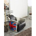 Old British style aluminium arm chair furniture,#K660 for sale