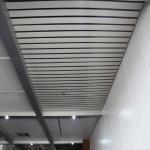 Fireproof U Strip Aluminum Metal Ceiling 0.8mm Thickness