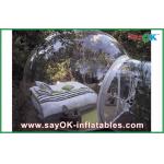 Transparent PVC Inflatable Transparent Dome Tent , Inflatable Tent Bubble